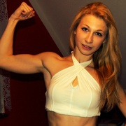 Teen muscle girl Athlete Justina
